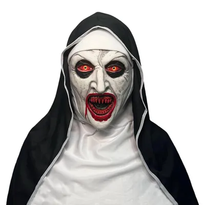 Produktbild von Nonnenmaske Halloween Latex Schreckhaft Realistische Nonne