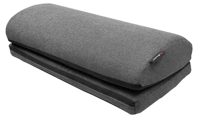 Image de Arozzi Fußstütze Dark Grey - Soft Fabric
