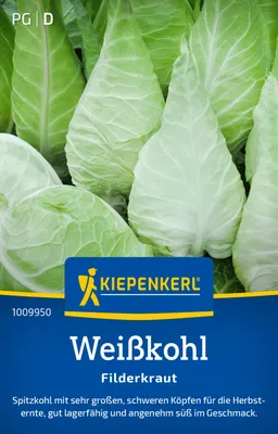 Produktbild von Kiepenkerl - Weißkohlsamen Filderkraut Samen - 1009950