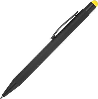 Produktbild von Touchpen Kugelschreiber / aus Metall / Stylusfarbe: gelb
