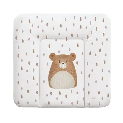 Obrázek produktu pro CEBA BABY Měkká podložka na přebalování, střední velikost (75x72), kolekce Basic Bear Buddy