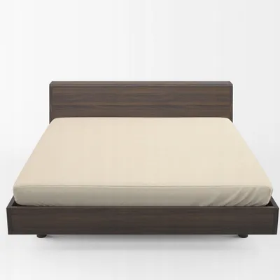 Produktbild von Bettlaken - Spannbettlaken mit Gummizug - 140x200 cm - Frottee - 200g/m2 - Creme - Hochwertiges