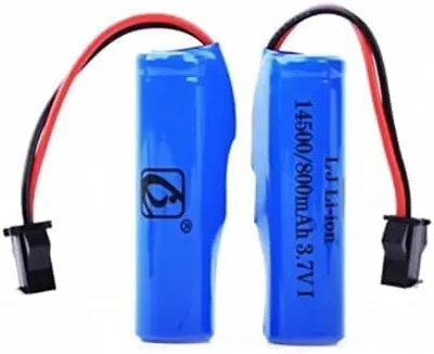 Produktbild von LiPo Akkus 3,7V 800mAh mit SM-2P Anschluss für C2 D828 Modelle | Hohe Autonomie | Sichere Verbindung | Nachfüllbar & nachhaltig, Blau