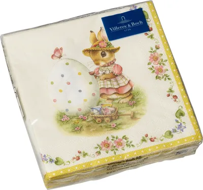 Produktbild von Villeroy & Boch Spring Fantasy Serviette Anna Paul 25 x 25 cm