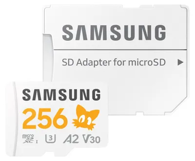 Obrázek produktu pro Samsung MB-MD256S, 256 GB, MicroSDXC, Třída 10, UHS-I, 180 MB/s, 130 MB/s