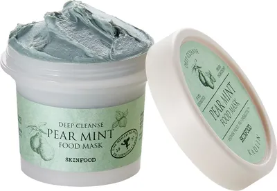 Produktbild von SKINFOOD - Birnenminz-Lebensmittelmaske - 120 g