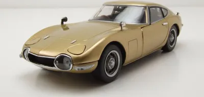 Produktbild von Whitebox 124229 Toyota 2000 GT RHD 1967 beige metallic 1:24