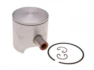 Produktbild von Kolben Satz Polini 70ccm 47,6mm, 12mm Kolbenbolzen (A) für Piaggio, Minarelli