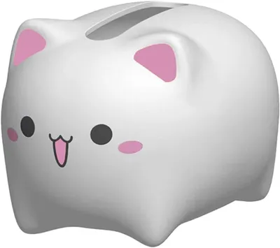 Produktbild von Kawaii-Spender in Katzenform – Dekoration für Zuhause – Büro, Wohnzimmer – praktisch und stilvoll