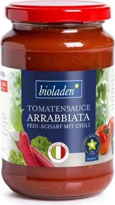 Produktbild von Tomatensauce Arrabbiata 340g