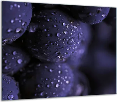 Produktbild von Herdabdeckplatten Glaskeramikkochfeld-Abdeckung Spritzschutz Glas 60x52cm Obst