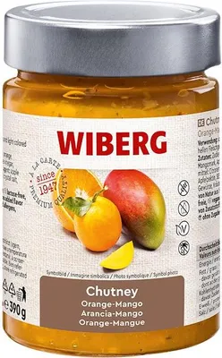 Produktbild von WIBERG Chutney Orange-Mango 314ml