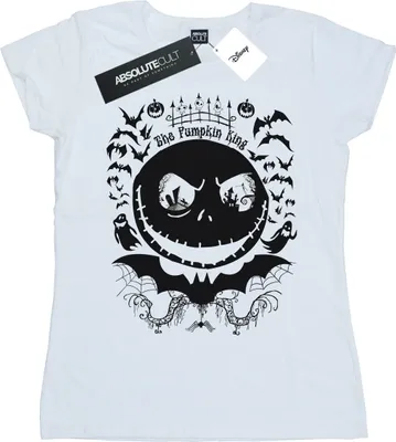 Produktbild von Disney - "Nightmare Before Christmas" T-Shirt für Damen BI35573 (M) (Weiß)