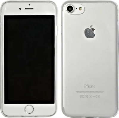 Obrázok produktu pre silikónový ochranný kryt na mobilný telefón iPhone 7 Transparent