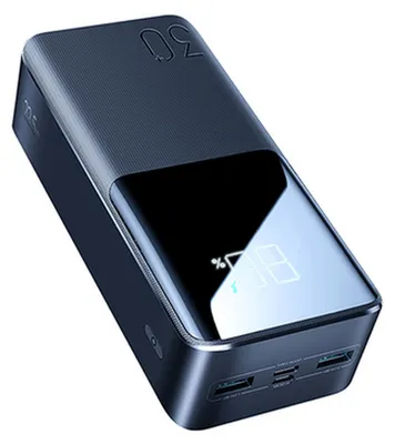 Produktbild von JOYROOM JR-QP193, 30000 mAh, Lithium Polymer (LiPo), Adaptive Fast Charging, Hisilicon FCP, Power Delivery 3.0, Pump Express, Quick Charge 3.0, 3,7 V, 22,5 W, Schwarz