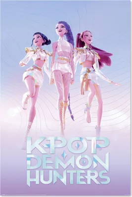 Image de KPop Demon Hunters Poster flottant 61 x 91.5 cm