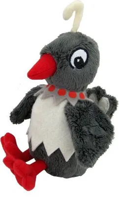 Produktbild von HEUNEC 649873 - Sandmann und Freunde, Beanie, Frau Elster 15cm