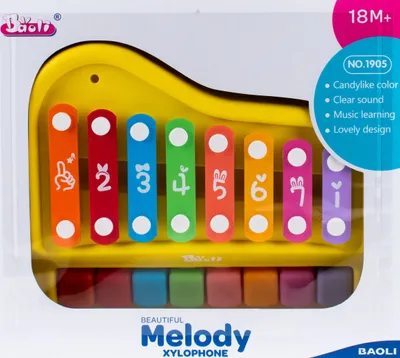 Produktbild von Kinder Xylophome | Spielzeug Instrument | ab 18 Monate | sortiert