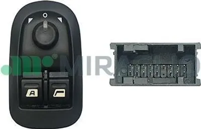 Produktbild von MIRAGLIO 121/PGP76010 Fensterheberschalter passend für PEUGEOT 206 Schrägheck (2A/C) Vorne Links Fensterheber Schalter