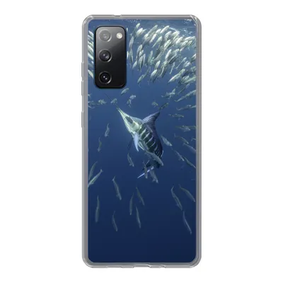 Produktbild von MuchoWow® Handyhülle Schutzhülle Hülle für Samsung Galaxy S20 FE Fisch - Schwertfisch - Wasser Silikon Softcase Handy Hülle - Abdeckung