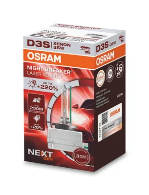 Image de Ampoule phare auto XENARC NIGHT BREAKER - Osram - D3S - Xénon 35W