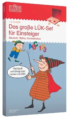 Produktbild von Das große LÜK-Set für Einsteiger: Deutsch, Mathe, Konzentration für Klasse 1 und 2