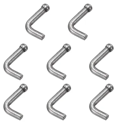 8 Stück lasbare Stahlhaken für Kabel, 54 mm