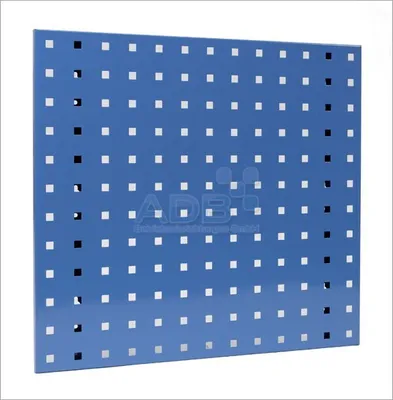 Produktbild von Lochwand, L 493 x B 456 mm, Lichtblau (RAL 5012)