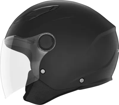 Image de Casque moto enfant NOX Jet N710 Junior XL noir mat ECE