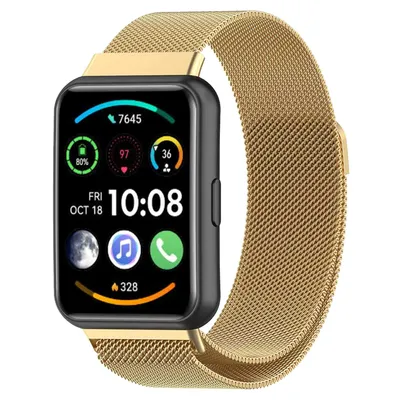 Produktbild von imoshion Magnetisches Milanaise Armband für das Huawei Watch Fit 2 - Gold