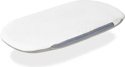 Produktbild von Babywanne Matratze 78X36 Atmungsaktiv Hohe 3 CM 2 in 1: Matratze fur Kinderwagen, Babywanne, Wiege + Matratzenschoner - Herausnehmbar, Perforierter Schaumstoffkern und Atmungsaktiv
