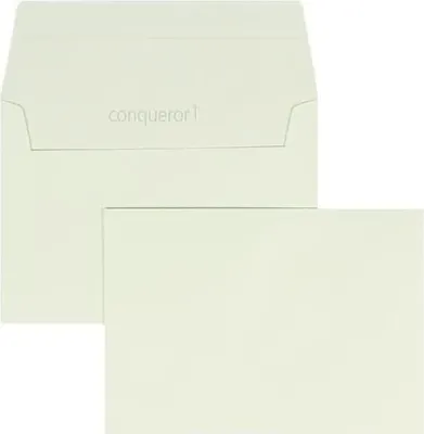 Produktbild von Briefumschläge Conqueror Smooth Glatt C6 120g/qm haftklebend VE=500 St. perlmutt