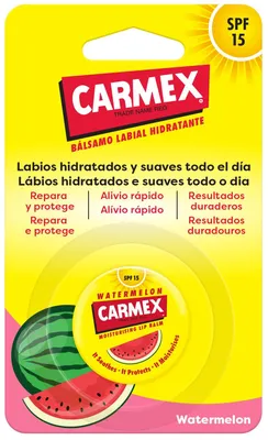 Productafbeelding van Carmex Lippenbalsem SPF15, 7,5 g, Watermeloen, hydraterend