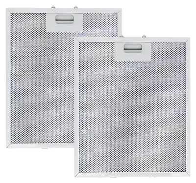 Zdjęcie produktu dla Omgoods - 2 sztuki filtrów aluminiowych do okapu - 5-warstwowe, wymiary 260x320 mm