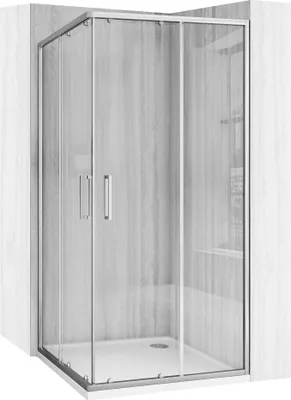 Produktbild von Rea Duschkabine City 90X90 Brush Nickel