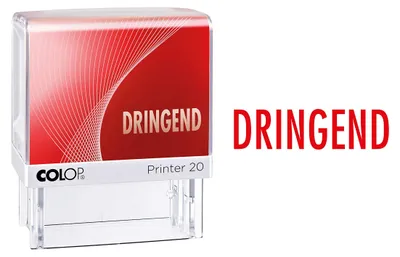 Produktbild von COLOP Textstempel Printer 20 "DRINGEND" mit Textplatte