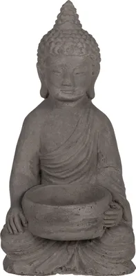 Produktbild von GiftyCity Kerzenständer 8x15,5 cm, Buddha