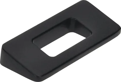Immagine prodotto di SIRO Maniglia per mobili in zama - 86 x 68 mm - Nero opaco