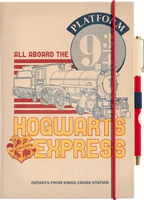 Produktbild von Harry Potter - Notizbuch A5 mit Stiftplattform 9 3/4