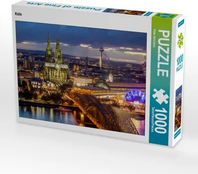 Produktbild von CALVENDO Puzzle Köln 1000 Teile Puzzle quer | 1000 Teile Lege-Größe 64x48cm Foto-Puzzle für glückliche Stunden