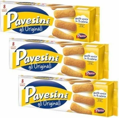 Produktbild von 3x Barilla Pavesi Pavesini Kekse italien Biscuits 200g kuchen cookies keks snack