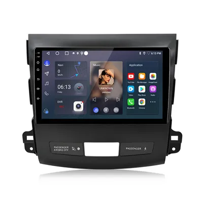 Produktbild von 10” Android 15 Carplay Autoradio Für Mitsubishi Outlander 2012-2018 GPS Navi WIFI BT DAB+ SWC USB DSP 2GB+64GB