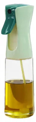 Image de Fackelmann : Bouteille en verre avec vaporisateur pour huile et vinaigre, 220 ml