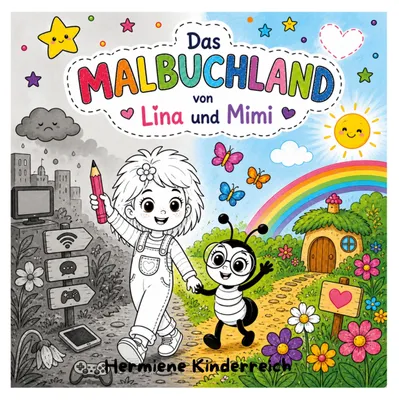 Produktbild von Das Malbuchland von Lina und Mimi