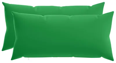 Produktbild von vidaXL Kissenbezug 2 pcs HEERLEN Grün 40 x 80 cm Polyester