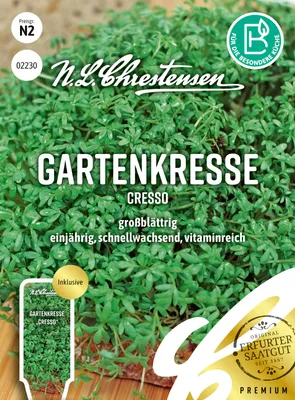 Produktbild von Gartenkresse Cresso | Kressesamen von N.L. Chrestensen