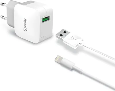 Produktbild von Netzlader MFI USB 2,4 A weiß