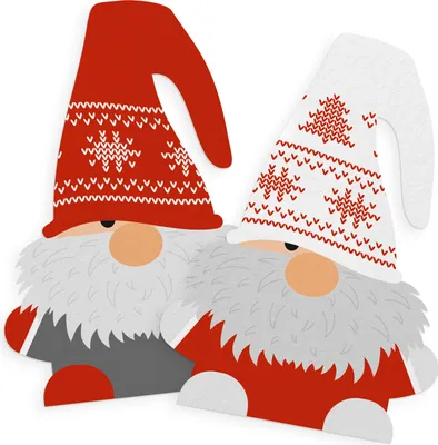 Produktbild von Itenga Sticker 10 x Wichtelbande Weihnachtswichtel