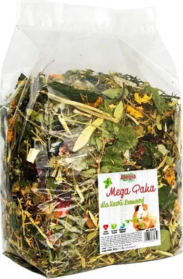 Zdjęcie produktu dla Alegia - mega paka z ziół dla świnki morskiej 650g Alegia