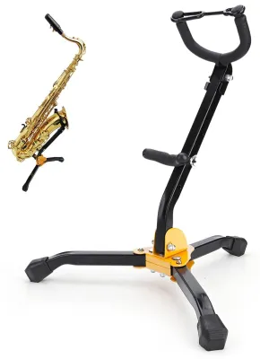 Produktbild von Saxophonständer Saxophonstativ Altsaxophon Tenorsaxophon - Klappbar - Metall - Höhenverstellbar